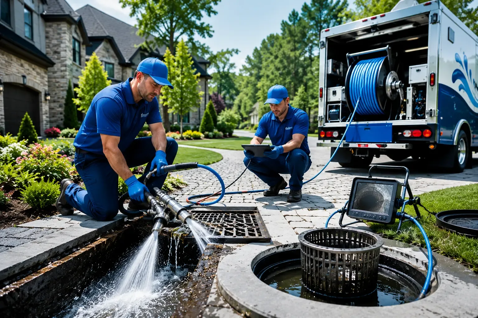Local outdoor drain cleaning professionals in Seymour, CT